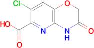 7-Chloro-3-oxo-2h,3h,4h-pyrido[3,2-b][1,4]oxazine-6-carboxylic acid