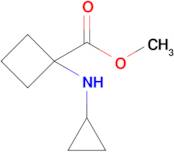 Methyl 1-(cyclopropylamino)cyclobutane-1-carboxylate