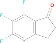 5,6,7-Trifluoro-2,3-dihydro-1h-inden-1-one