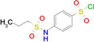 4-(Propane-1-sulfonamido)benzene-1-sulfonyl chloride