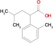 4-Methyl-2-(2-methylphenyl)pentanoic acid