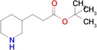 Tert-butyl 3-(piperidin-3-yl)propanoate