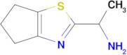 1-{4h,5h,6h-cyclopenta[d][1,3]thiazol-2-yl}ethan-1-amine