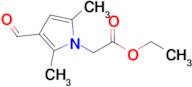 Ethyl 2-(3-formyl-2,5-dimethyl-1h-pyrrol-1-yl)acetate