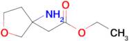 Ethyl 2-(3-aminooxolan-3-yl)acetate