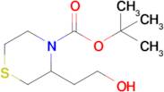 Tert-butyl 3-(2-hydroxyethyl)thiomorpholine-4-carboxylate