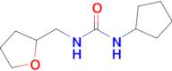 1-Cyclopentyl-3-[(oxolan-2-yl)methyl]urea