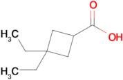 3,3-Diethylcyclobutane-1-carboxylic acid