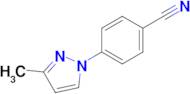 4-(3-Methyl-1h-pyrazol-1-yl)benzonitrile