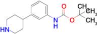 Tert-butyl n-[3-(piperidin-4-yl)phenyl]carbamate