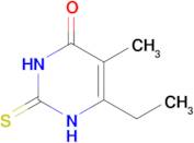 6-Ethyl-5-methyl-2-sulfanylidene-1,2,3,4-tetrahydropyrimidin-4-one