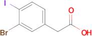 2-(3-Bromo-4-iodophenyl)acetic acid