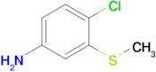 4-Chloro-3-(methylsulfanyl)aniline