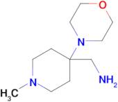 [1-methyl-4-(morpholin-4-yl)piperidin-4-yl]methanamine