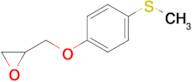 2-{[4-(methylsulfanyl)phenoxy]methyl}oxirane