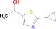 1-(2-Cyclopropyl-1,3-thiazol-5-yl)ethan-1-ol