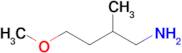 4-Methoxy-2-methylbutan-1-amine