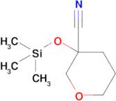 3-[(trimethylsilyl)oxy]oxane-3-carbonitrile