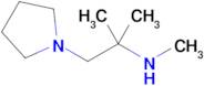 Methyl[2-methyl-1-(pyrrolidin-1-yl)propan-2-yl]amine