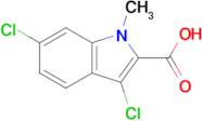 3,6-Dichloro-1-methyl-1h-indole-2-carboxylic acid