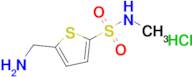 5-(Aminomethyl)-n-methylthiophene-2-sulfonamide hydrochloride