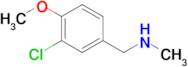 [(3-chloro-4-methoxyphenyl)methyl](methyl)amine