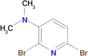 2,6-Dibromo-n,n-dimethylpyridin-3-amine