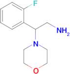 2-(2-Fluorophenyl)-2-(morpholin-4-yl)ethan-1-amine