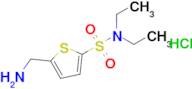 5-(Aminomethyl)-n,n-diethylthiophene-2-sulfonamide hydrochloride