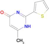 6-methyl-2-(thiophen-2-yl)-1,4-dihydropyrimidin-4-one