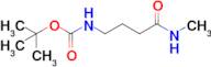 Tert-butyl n-[3-(methylcarbamoyl)propyl]carbamate