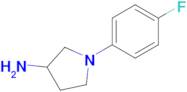 1-(4-Fluorophenyl)pyrrolidin-3-amine