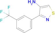 3-[3-(trifluoromethyl)phenyl]-1,2-thiazol-4-amine