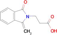 3-(1-Methylidene-3-oxo-2,3-dihydro-1h-isoindol-2-yl)propanoic acid