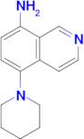 5-(Piperidin-1-yl)isoquinolin-8-amine