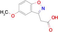 2-(5-Methoxy-1,2-benzoxazol-3-yl)acetic acid