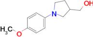 [1-(4-methoxyphenyl)pyrrolidin-3-yl]methanol