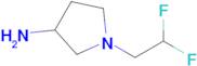 1-(2,2-Difluoroethyl)pyrrolidin-3-amine