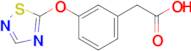 2-[3-(1,2,4-thiadiazol-5-yloxy)phenyl]acetic acid