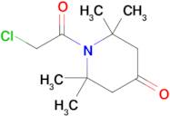 1-(2-Chloroacetyl)-2,2,6,6-tetramethylpiperidin-4-one