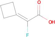 2-Cyclobutylidene-2-fluoroacetic acid