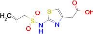 2-[2-(prop-2-ene-1-sulfonamido)-1,3-thiazol-4-yl]acetic acid