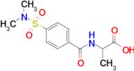 2-{[4-(dimethylsulfamoyl)phenyl]formamido}propanoic acid