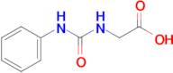 2-[(phenylcarbamoyl)amino]acetic acid