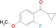 Cyclopropyl(2-fluoro-4-methoxyphenyl)methanone