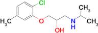 1-(2-Chloro-5-methylphenoxy)-3-[(propan-2-yl)amino]propan-2-ol