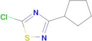 5-Chloro-3-cyclopentyl-1,2,4-thiadiazole