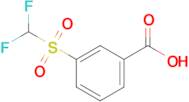 3-Difluoromethanesulfonylbenzoic acid