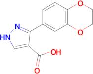 3-(2,3-Dihydro-1,4-benzodioxin-6-yl)-1h-pyrazole-4-carboxylic acid