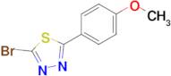 2-Bromo-5-(4-methoxyphenyl)-1,3,4-thiadiazole